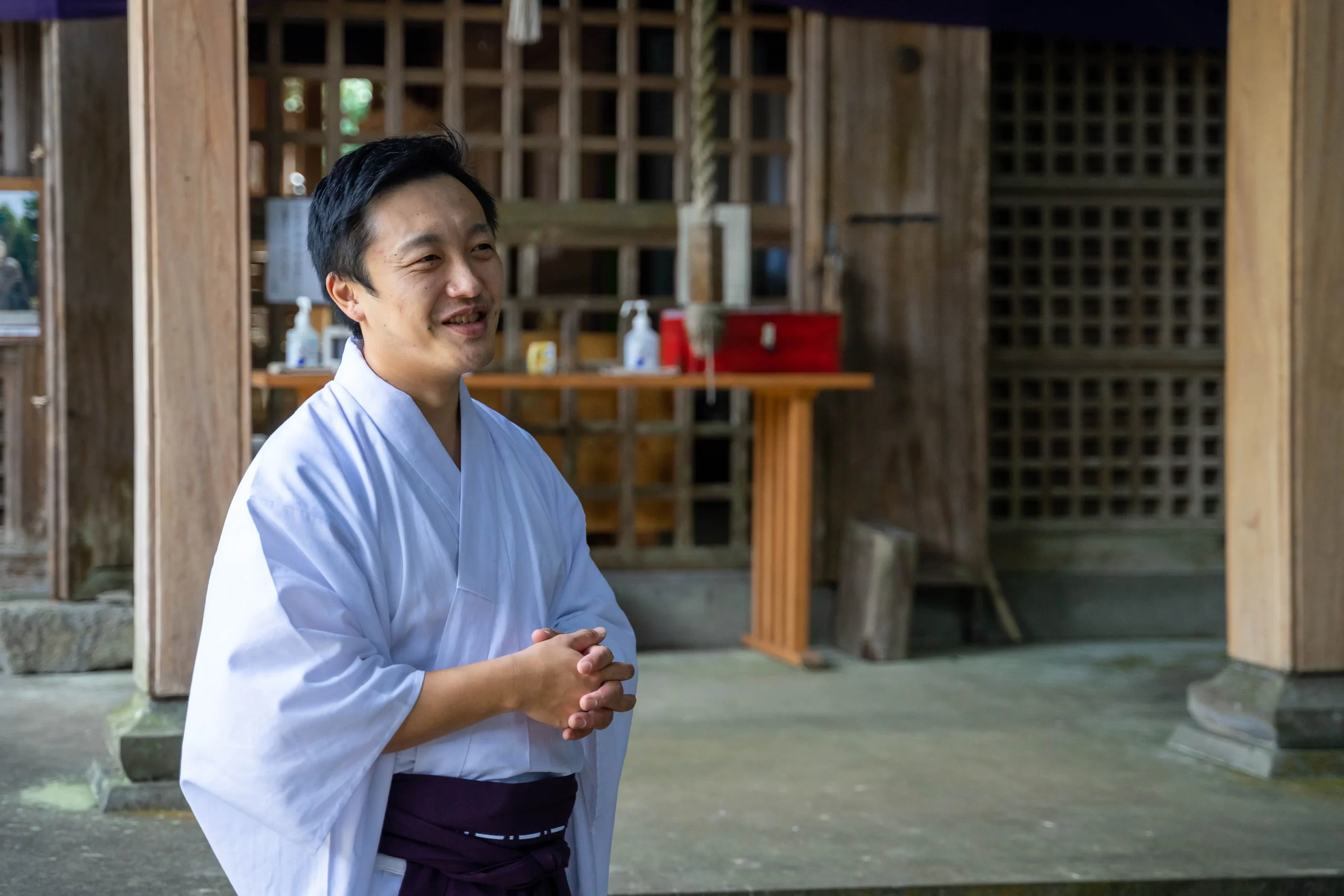 地域の人が守ってきた神社を大切に